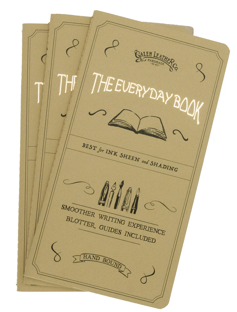 Galen Leather Co. The Everyday Book Tomoe River Paper - Set of 3 - Traveler's Size - Image 5