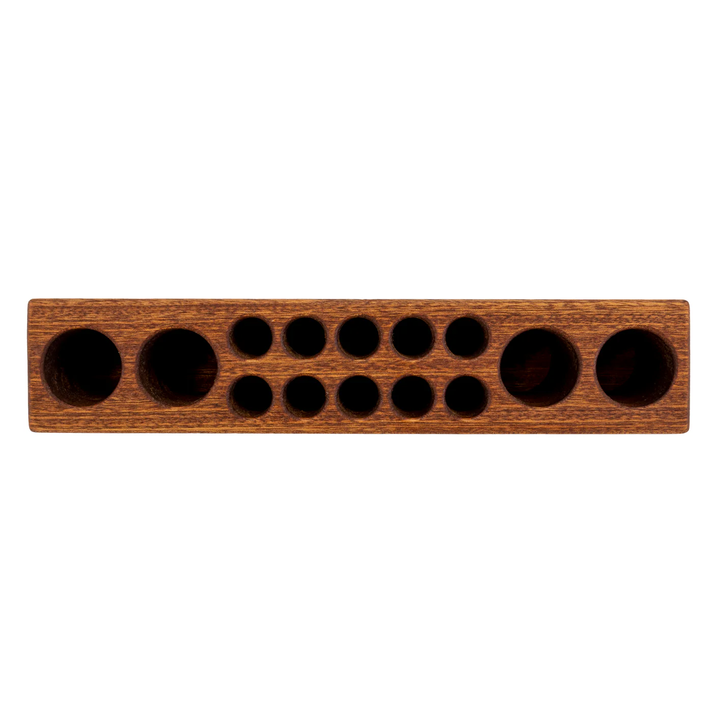 Galen Leather Co. Wood Desk Organizer - Image 3