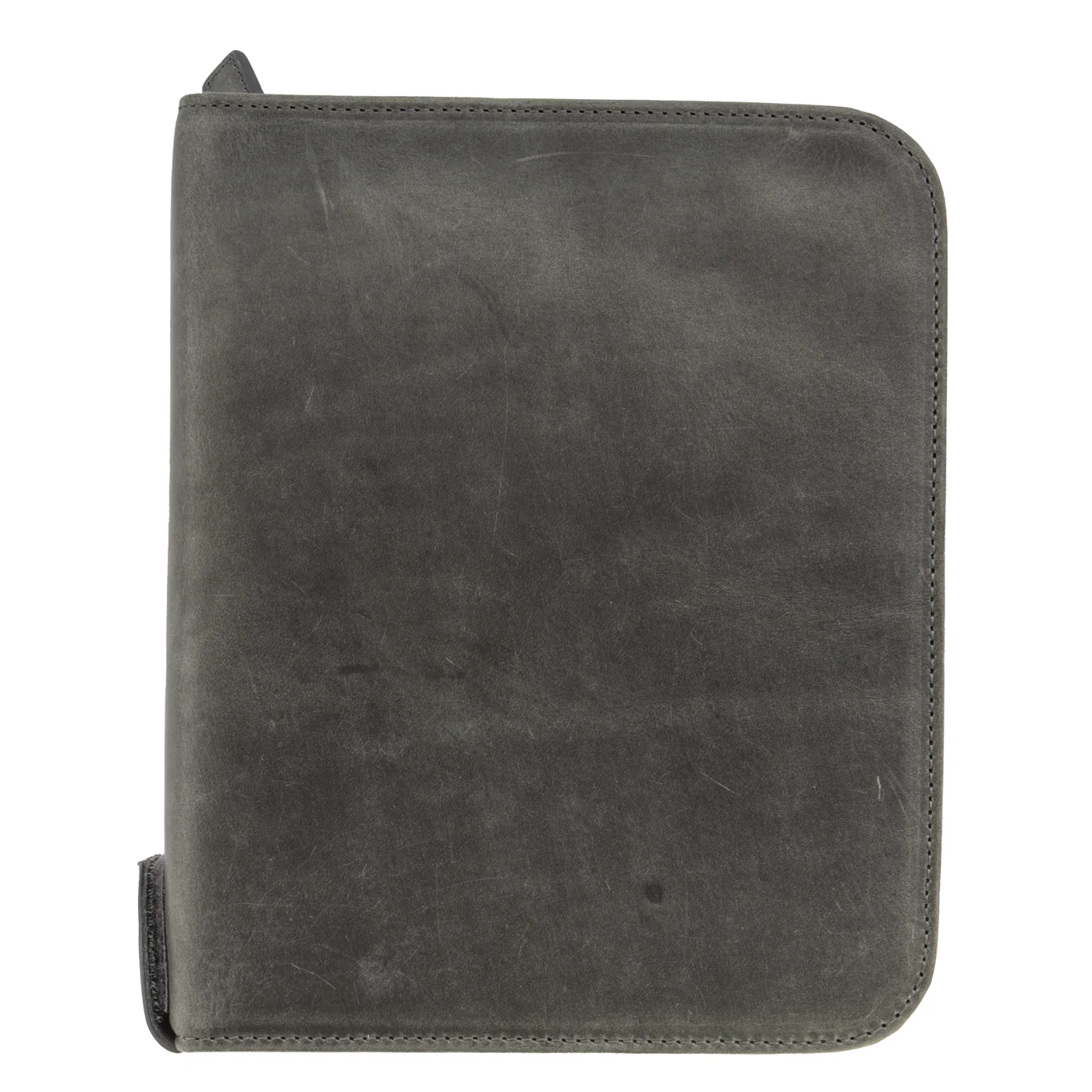 Galen Leather Co. Zippered 40 Slot Pen Case - Crazy Horse Smoky