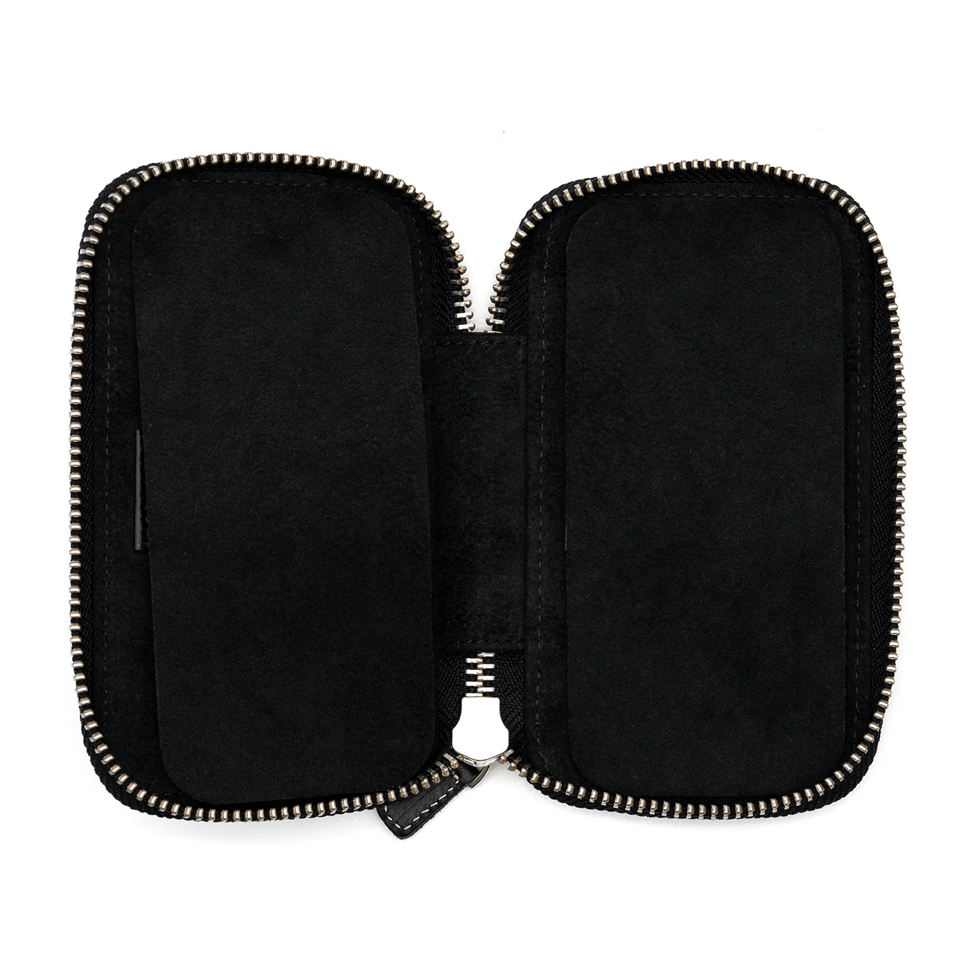 Galen Leather Co. Zippered 6 Slot Pen Case - Black - Image 3