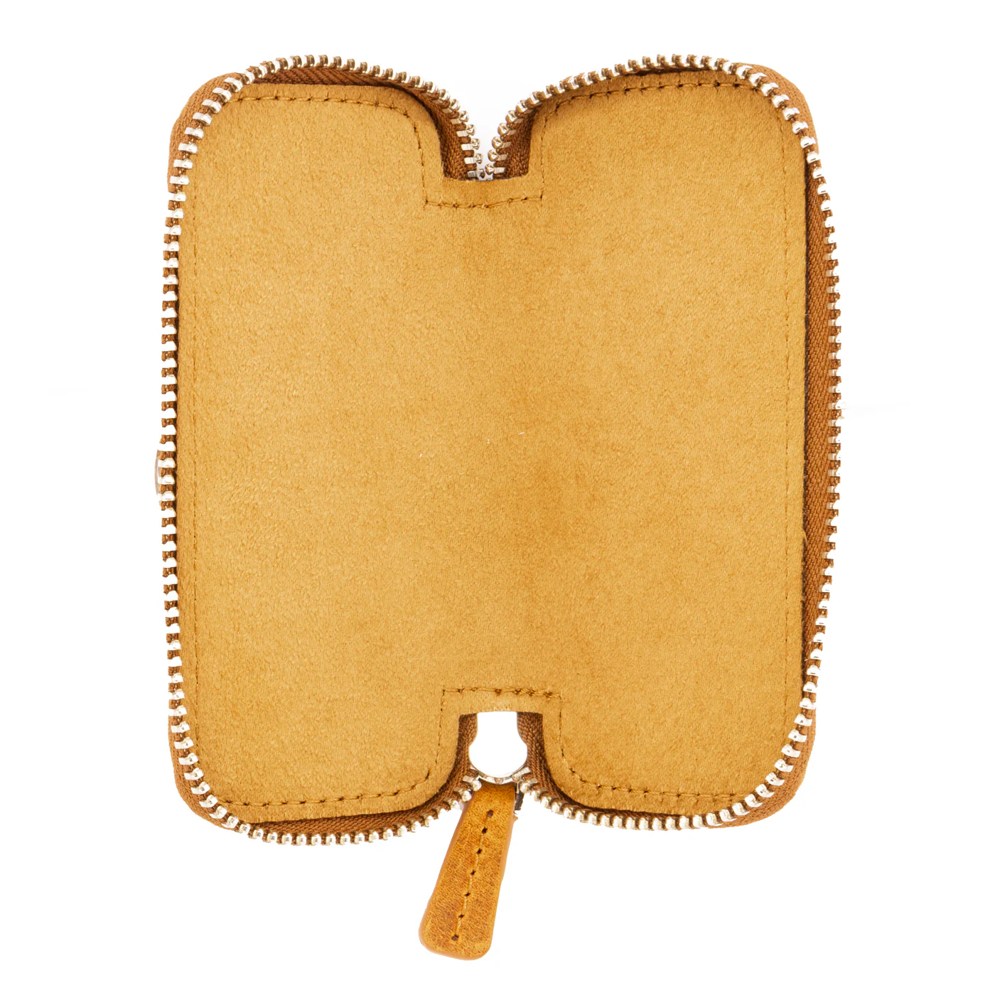 Galen Leather Co. Zippered Double Pen Case For Kaweco - Crazy Horse Brown - Image 2