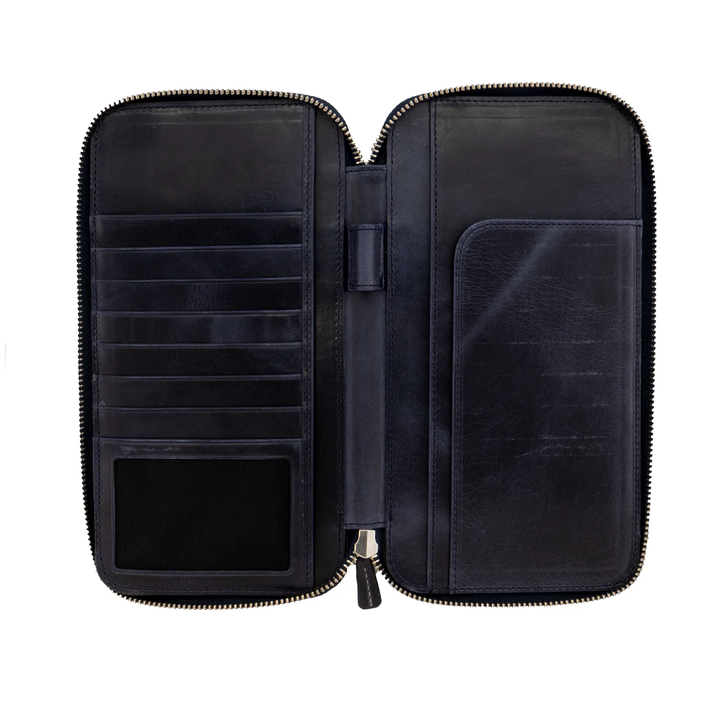 Galen Leather Co. Zippered Hobonichi Weeks Cover - Crazy Horse Navy Blue
