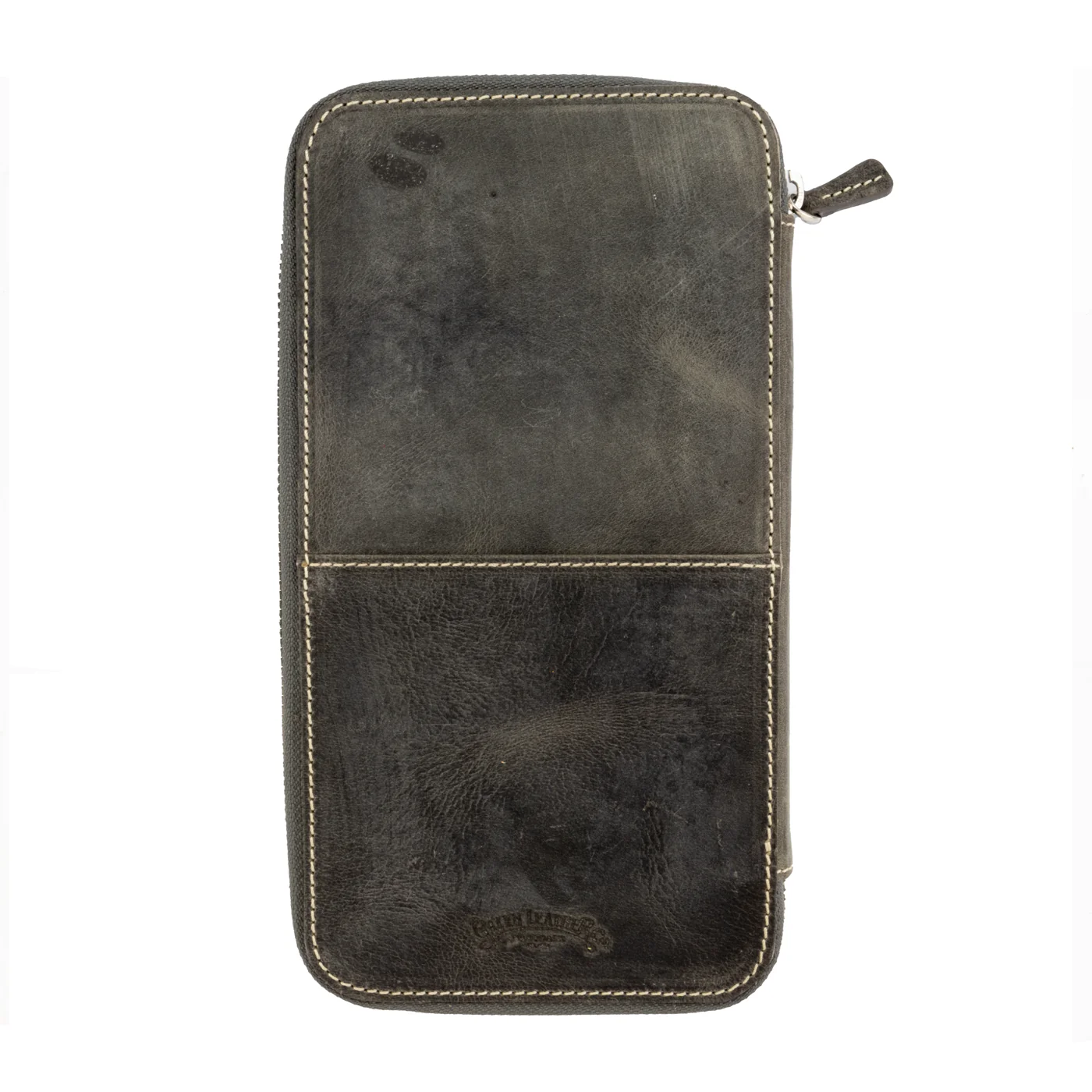 Galen Leather Co. Zippered Hobonichi Weeks Cover - Crazy Horse Smoky - Image 3