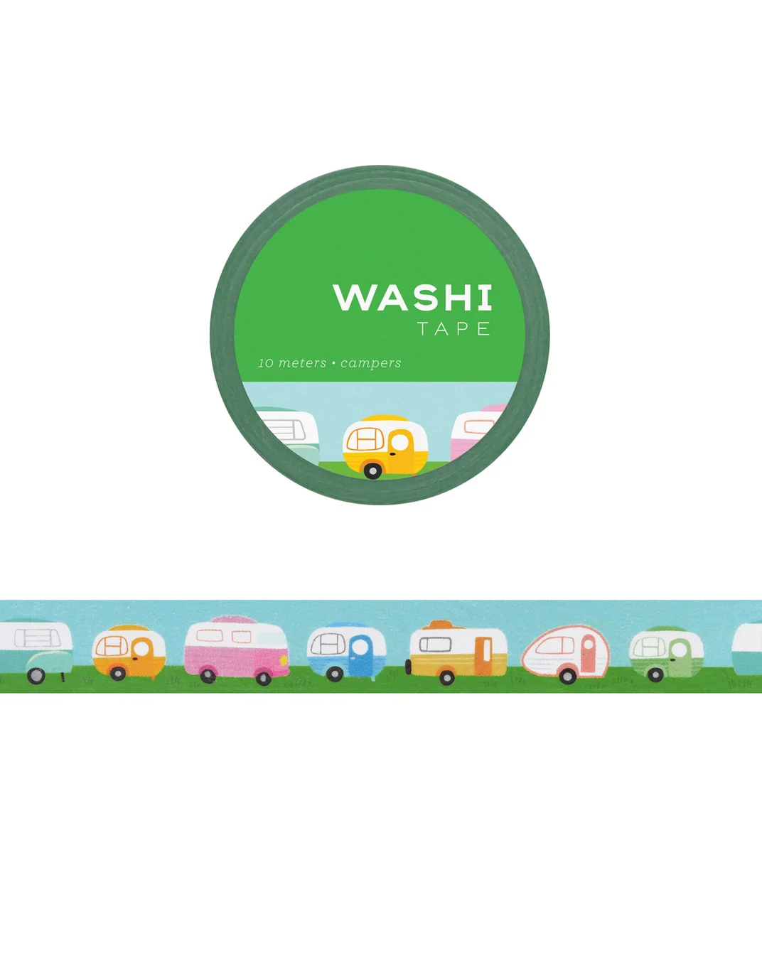 Girl of ALL WORK - Washi tape - 15mm - Campers