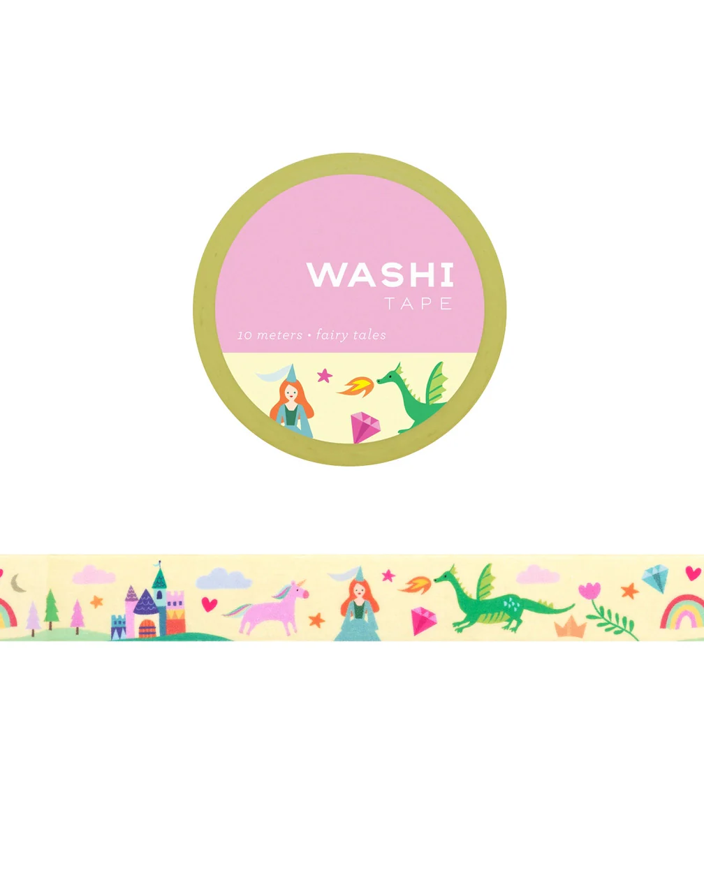 Girl of ALL WORK - Washi tape - 15mm - Fairytales