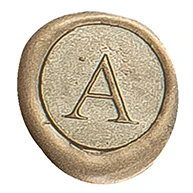 Global Solutions Metal Wax Seal Fleur De Lis Handle "Clear & Classy" Letters - Image 3