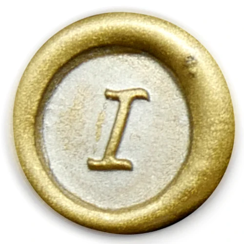 Global Solutions Metal Wax Seal Scroll Handle "Swirl" Letters - Image 11