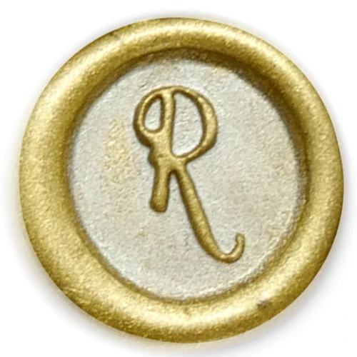 Global Solutions Metal Wax Seal Scroll Handle "Swirl" Letters - Image 20