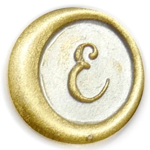 Global Solutions Metal Wax Seal Scroll Handle "Swirl" Letters - Image 7