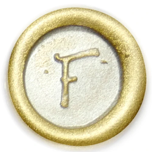 Global Solutions Metal Wax Seal Scroll Handle "Swirl" Letters - Image 8