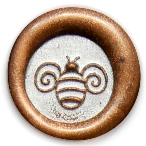 Global Solutions Metal Wax Seal Small Bee
