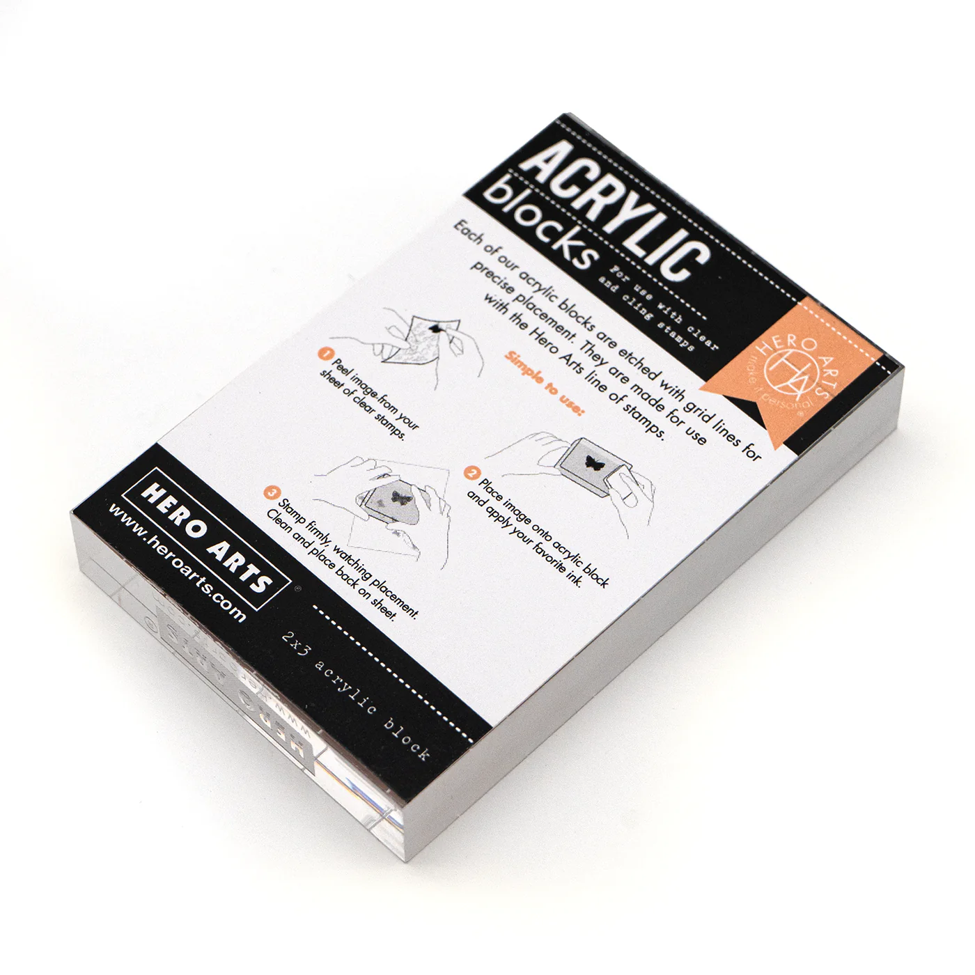 Hero Arts acrylic block - Image 4