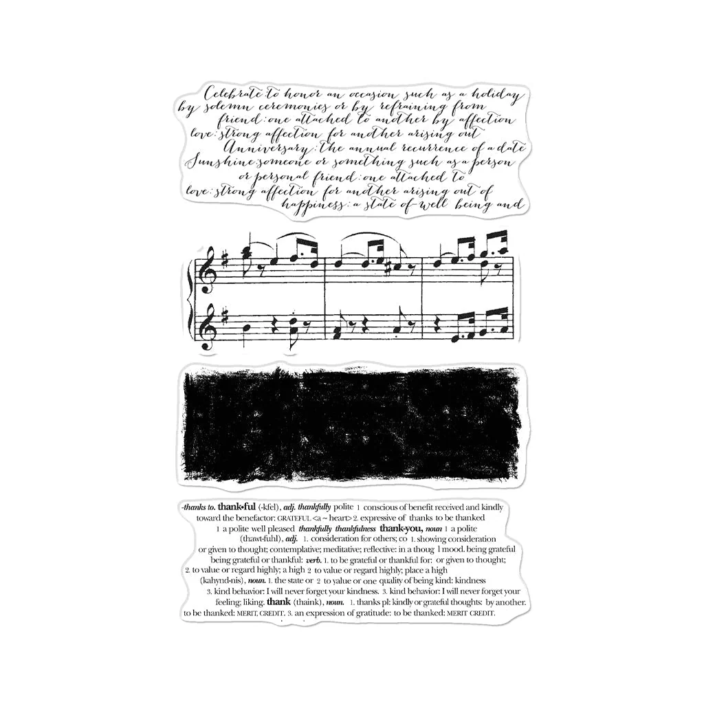 Hero Arts Clear Stamps - Background Texture Strips
