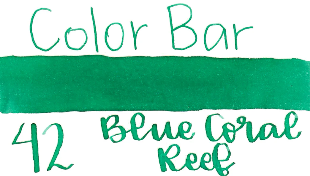 Ishimaru Color Bar Ink - Blue Coral Reef #42