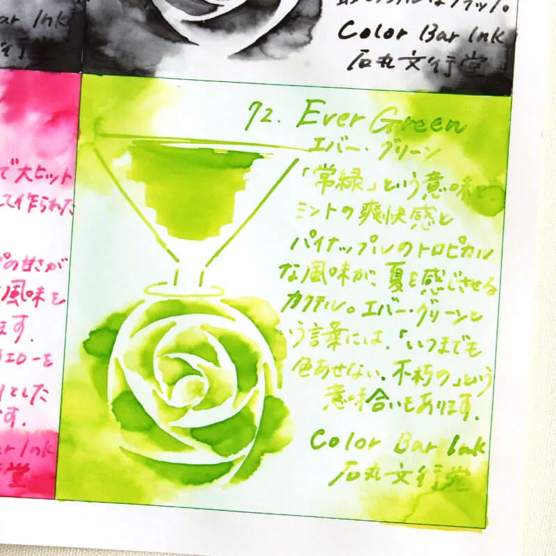 Ishimaru Color Bar Ink - Ever Green #72 - Image 2