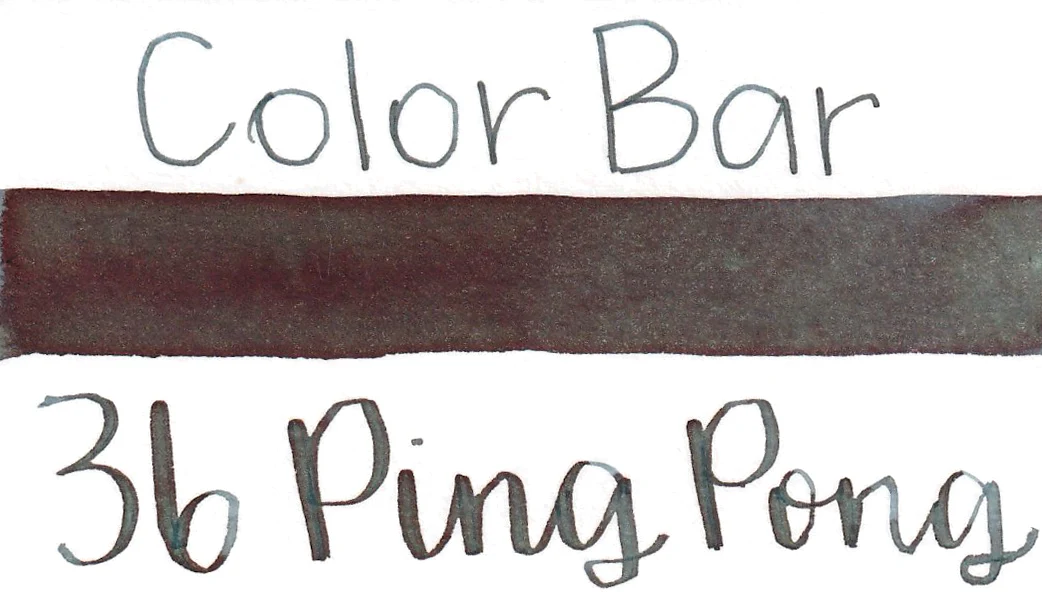 Ishimaru Color Bar Ink - Ping Pong #36