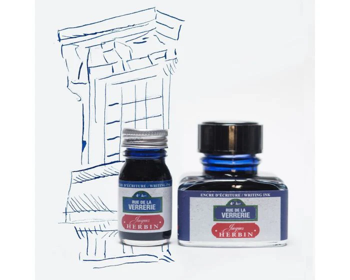 Jacques Herbin Paris Collection - Bleu Verrerie - Image 2
