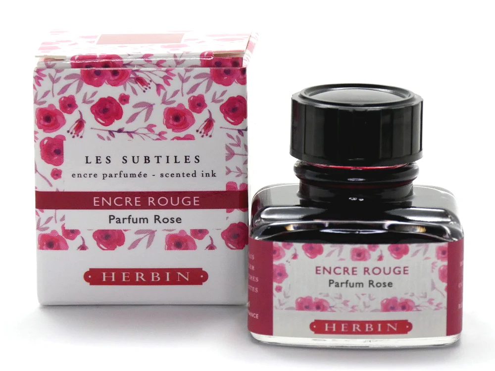 Jacques Herbin Scented Rose- Red - Image 2