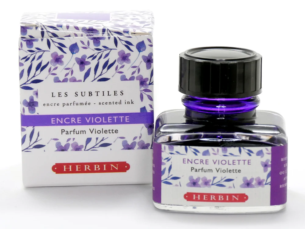 Jacques Herbin Scented Violette- Violet - Image 2