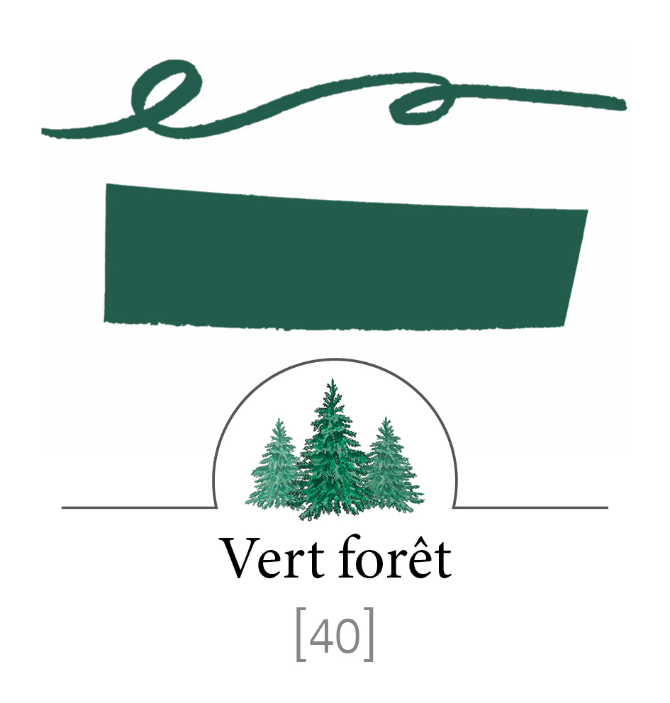 Jacques Herbin Vert Foret - Image 2