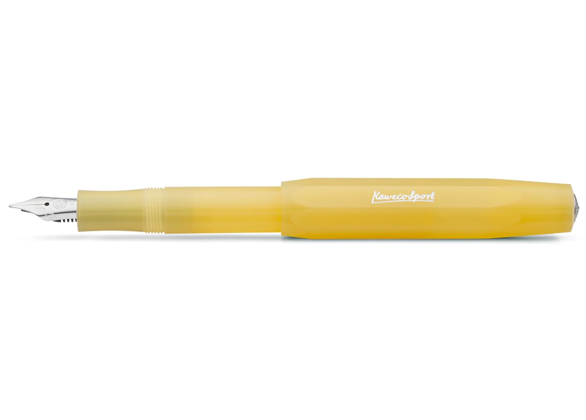 Kaweco Frosted Sport Fountain - Sweet Banana - Image 2