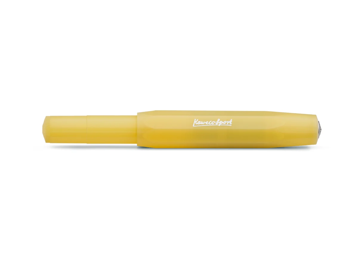Kaweco Frosted Sport Fountain - Sweet Banana - Image 3