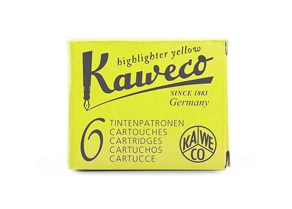 Kaweco Highlighter Yellow Ink Cartridges