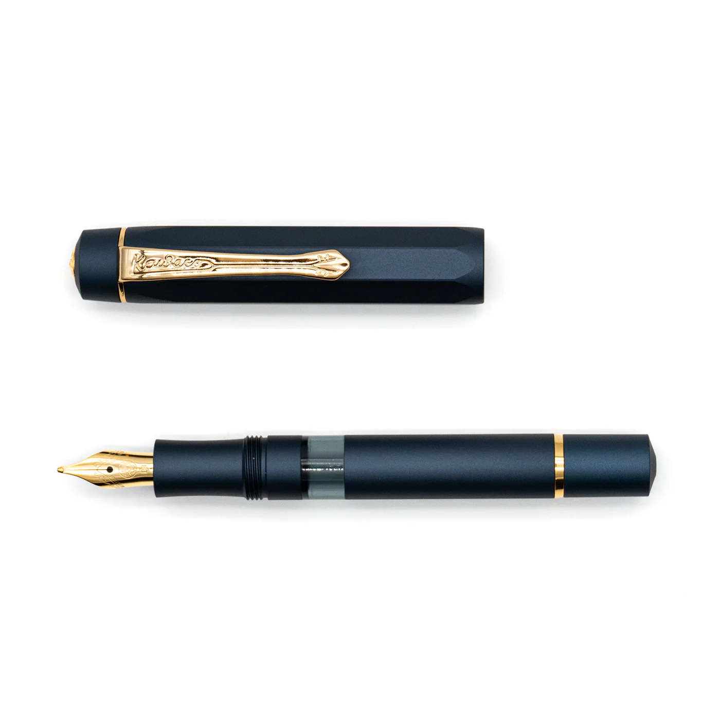 Kaweco Sport Piston - AL Navy Fountain With Ink - Image 3