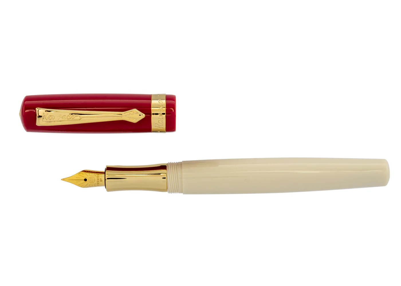 Kaweco Student Fountain - 30's Blues Berry & Ivory - Image 3