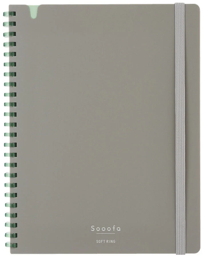 Kokuyo A5 Soft Ring Notebook - 4mm Grid