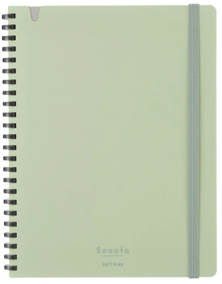 Kokuyo A5 Soft Ring Notebook - 4mm Grid - Image 4