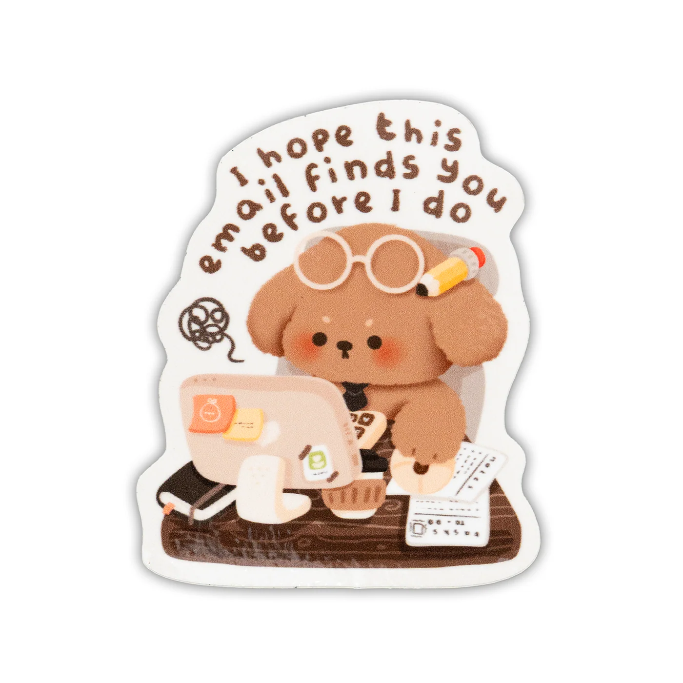 Kuboandlucy Stationery Co. - I Hope This Email Finds You Sticker