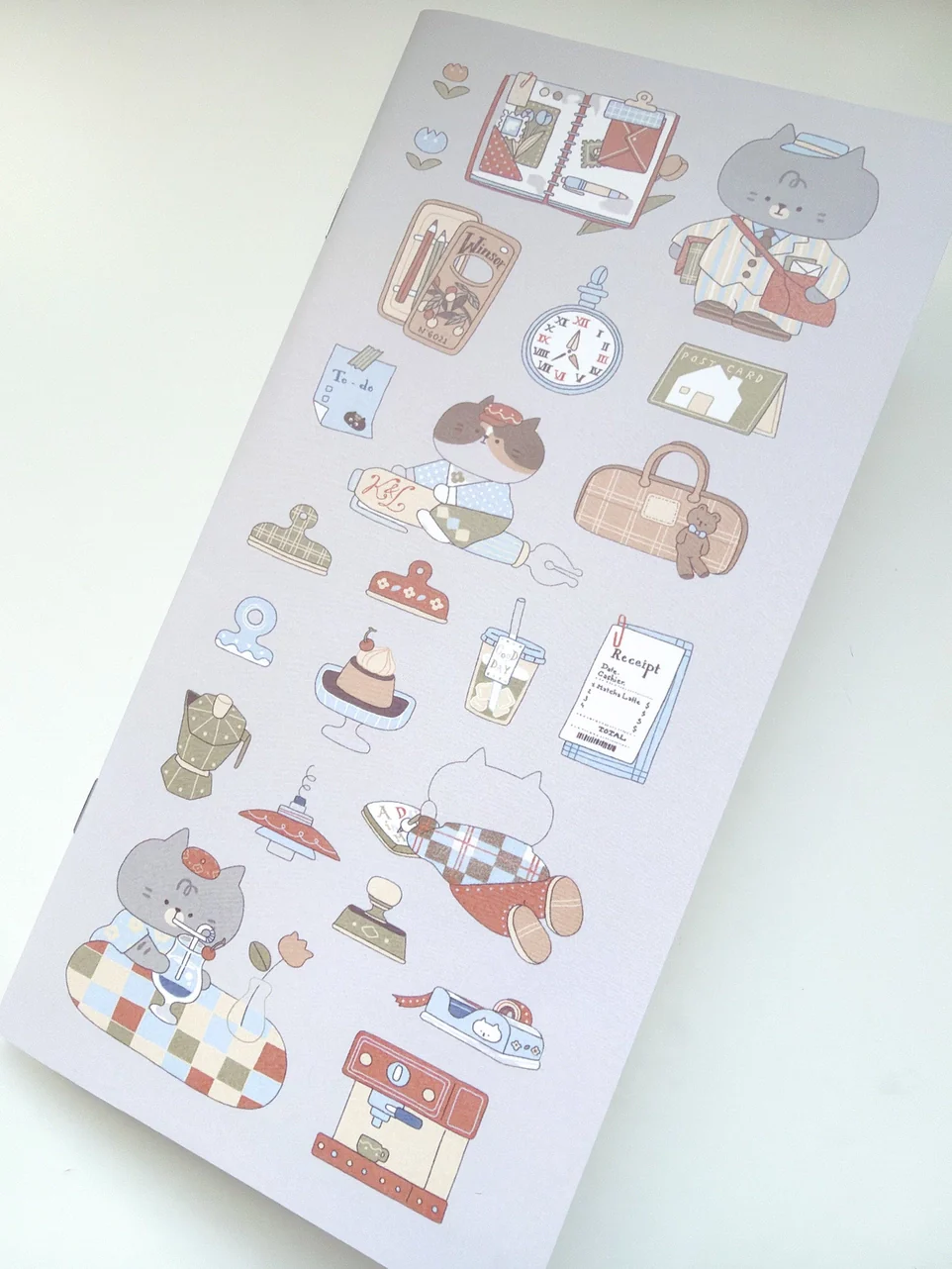 Kuboandlucy Stationery Co X Idiot Sandwich - Sticker Release Book TN