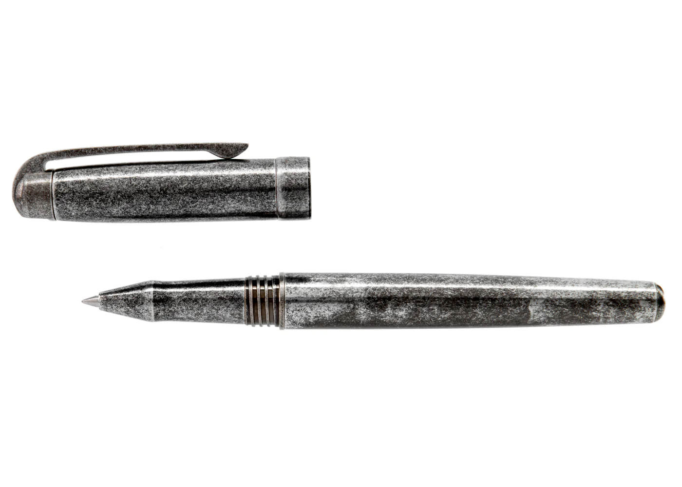 Laban Antique Gun Metal Rollerball Pen - Image 3