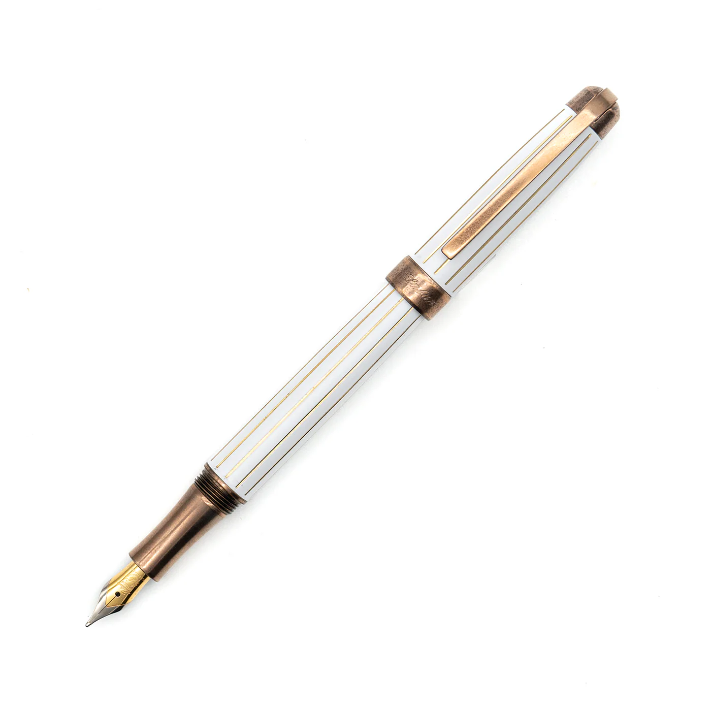 Laban Antique II White Fountain Pen - Image 2