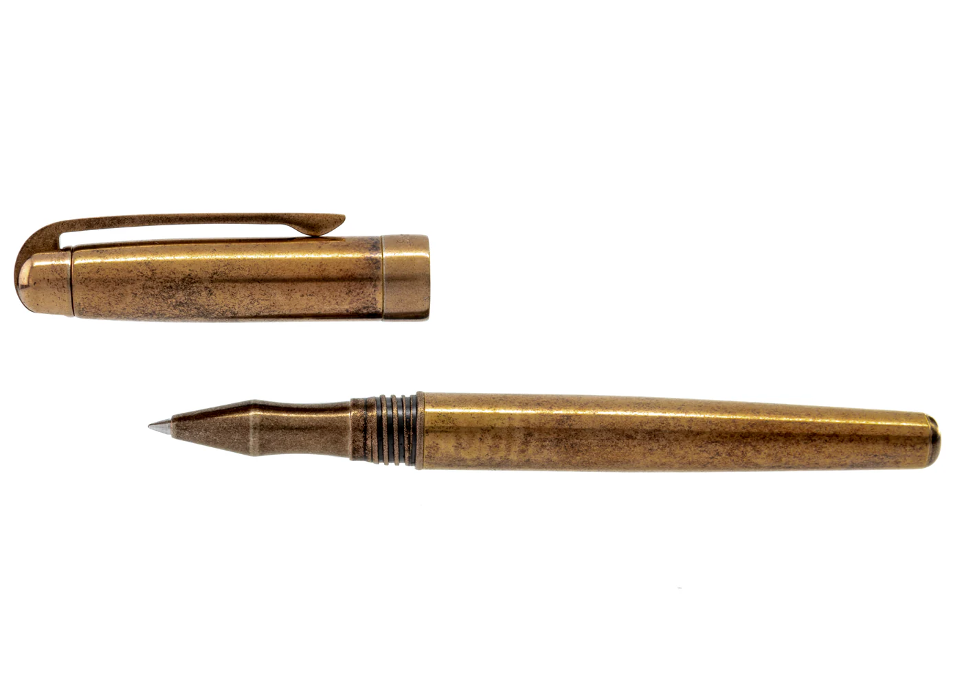 Laban Antique Rose Gold Rollerball Pen - Image 3