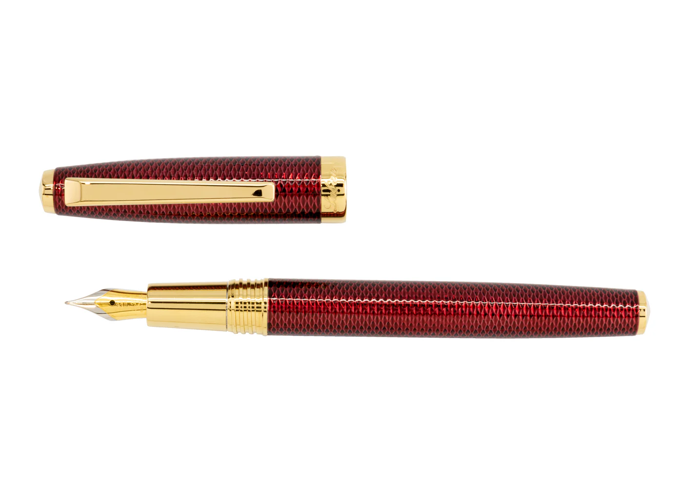 Laban Gloria Ruby Red Fountain Pen - Image 3