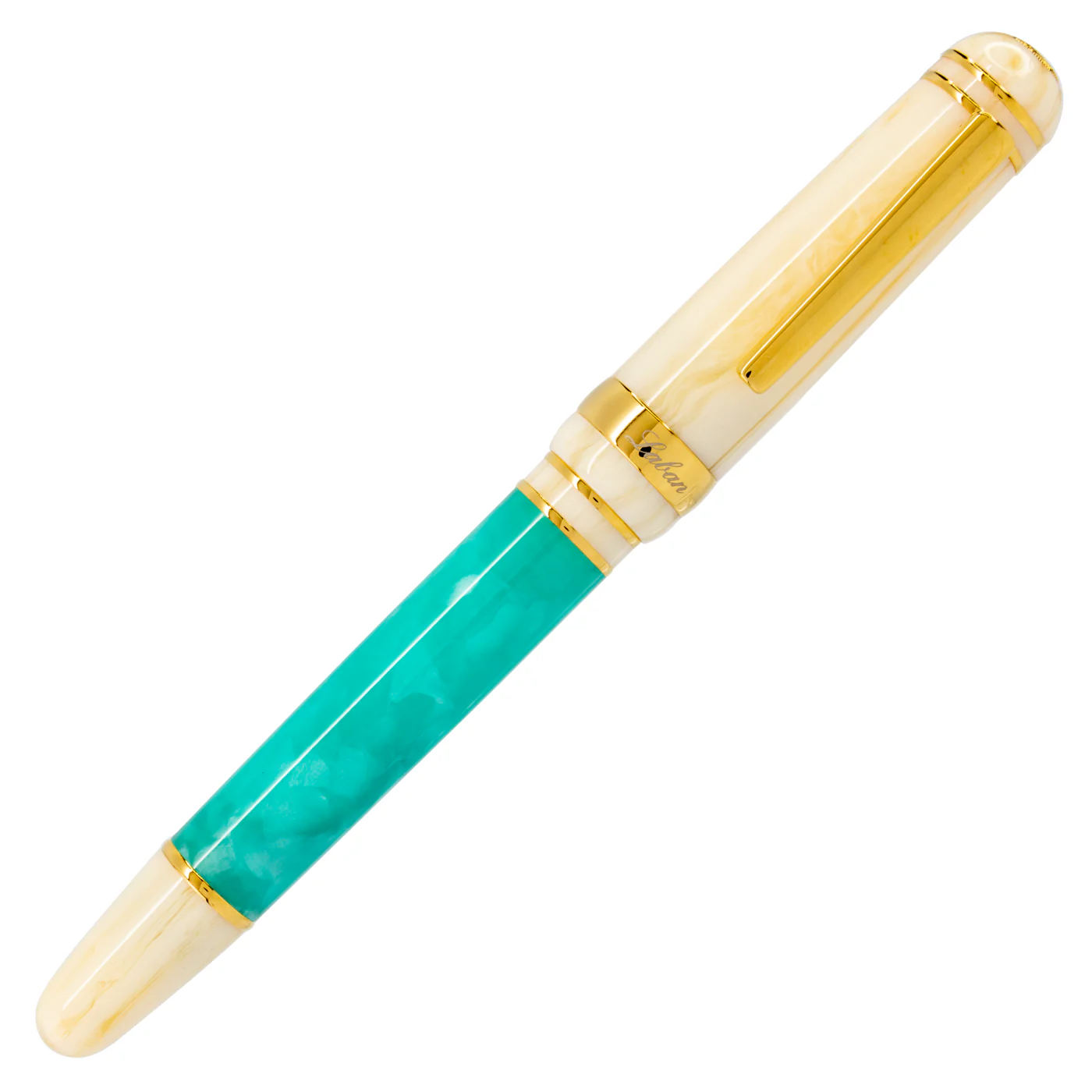 Laban Lagoon Aqua Fountain Pen - Image 2