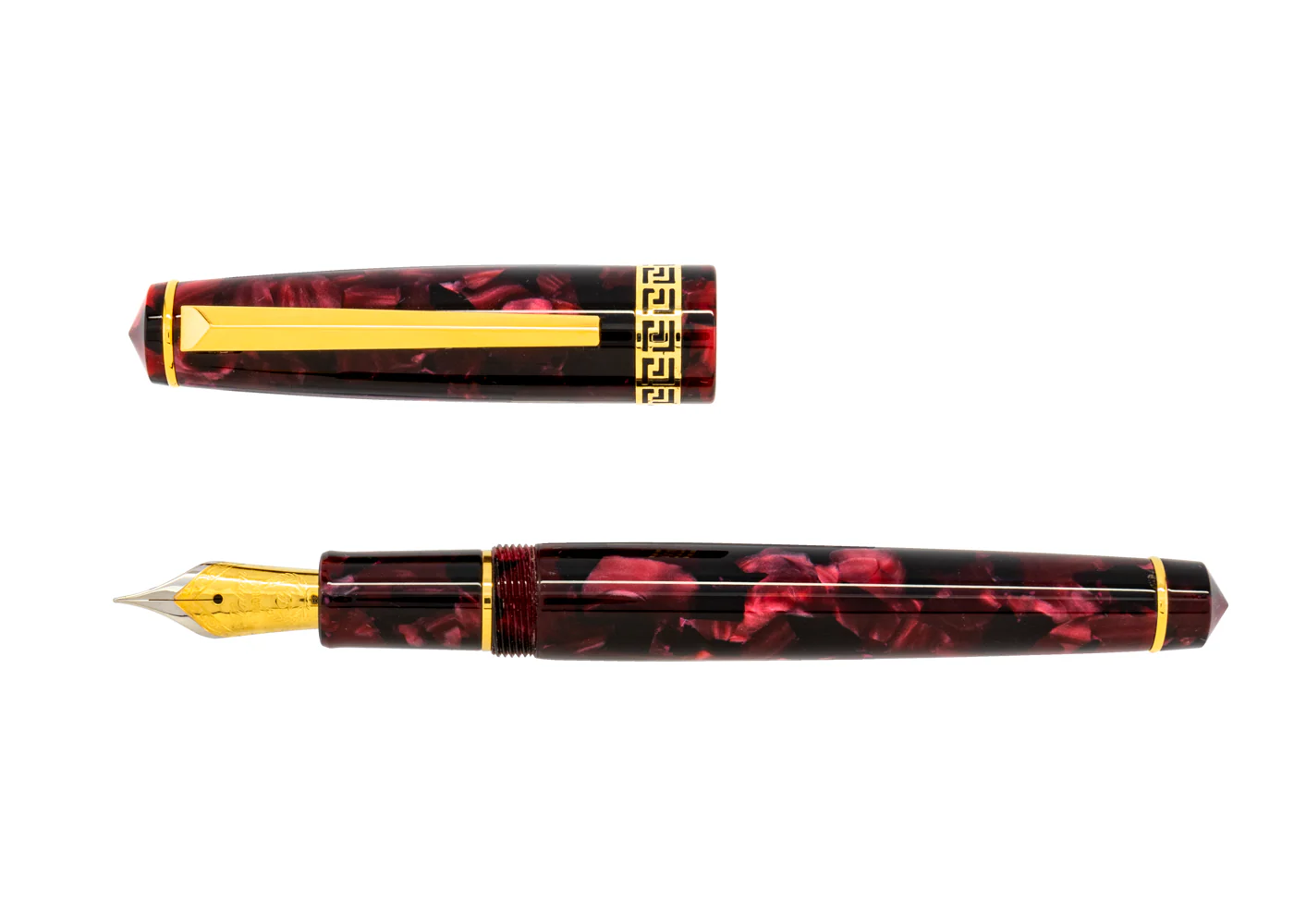 Laban Rosa Burgundy Fountain Pen - Image 3