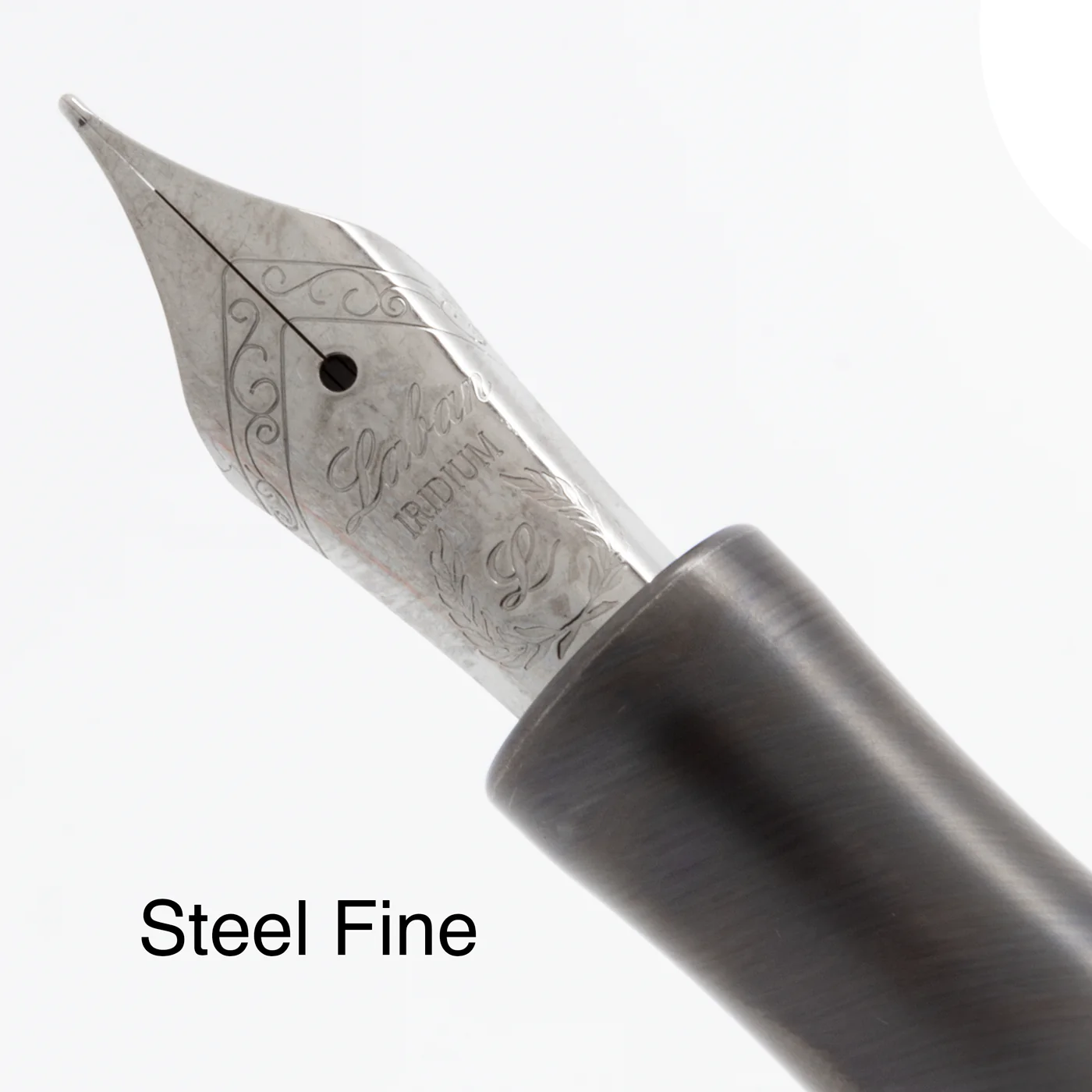 Laban Skeleton Matte Gunmetal Plated Fountain Pen - Image 4