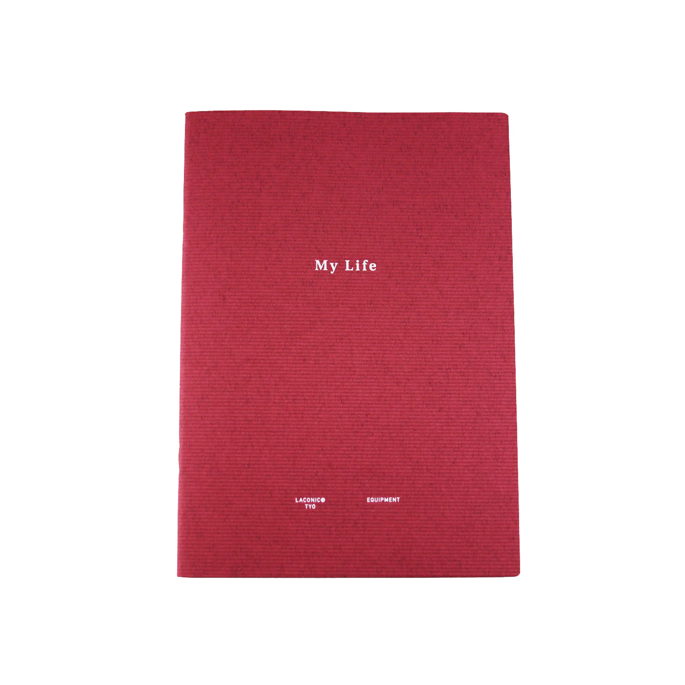Laconic style Notebook A5 - My Life