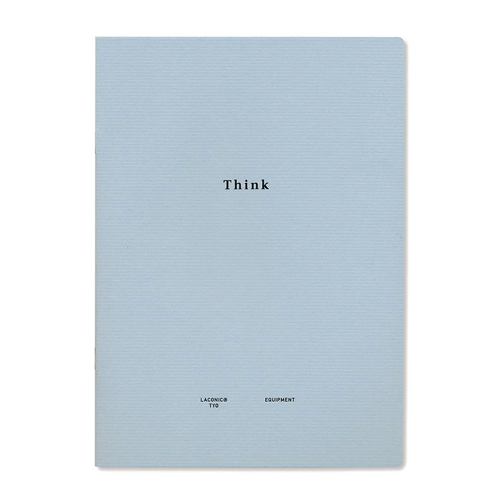 Laconic style Notebook A5 - Think