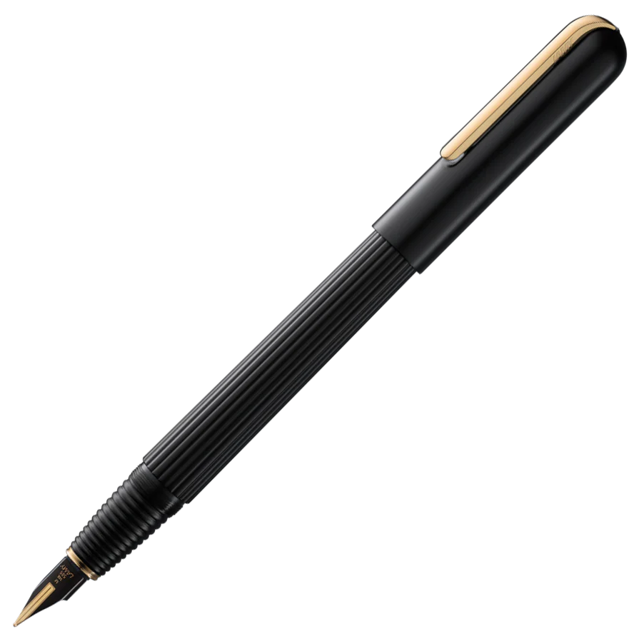 Lamy Imporium Black/Gold Trim Fountain