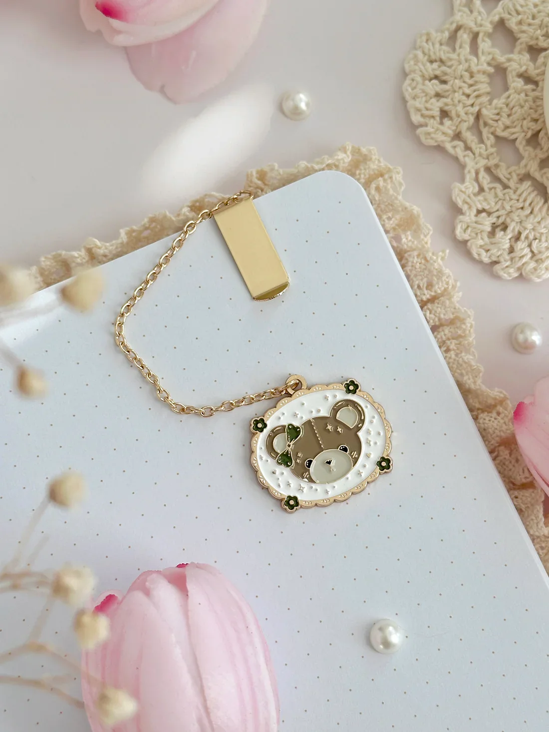 Leelajournals - Enamel Bookmark Pendant - Image 4