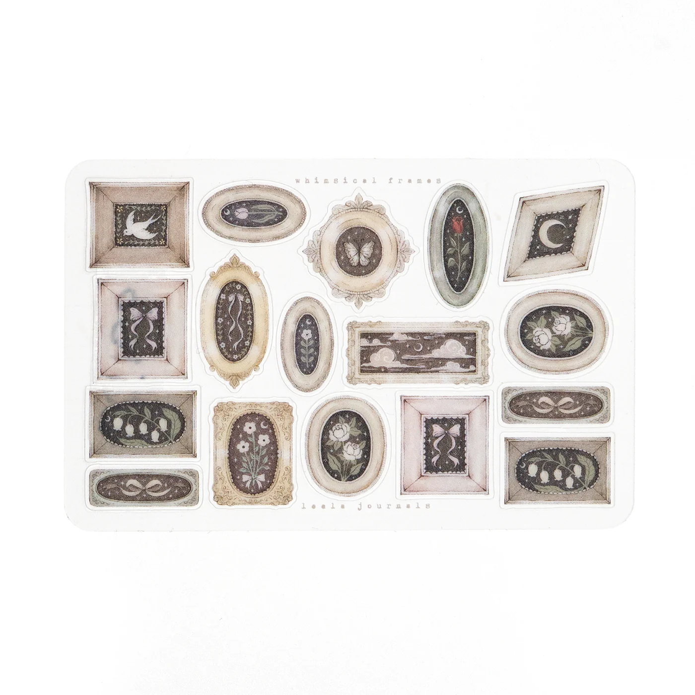 Leelajournals Sticker Sheet - Whimsical Frames - Image 2