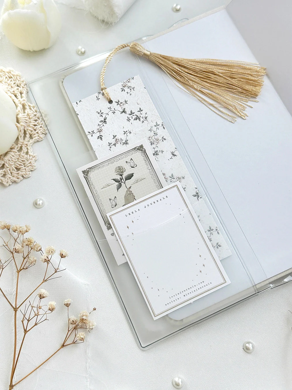 Leelajournals Clear Jelly Cover - TN with Pockets - Image 2