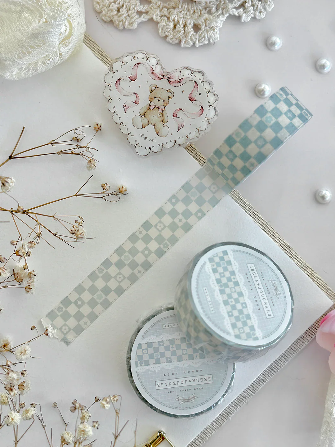 Leelajournals Washi Tape - Whimsy Checks - Image 4