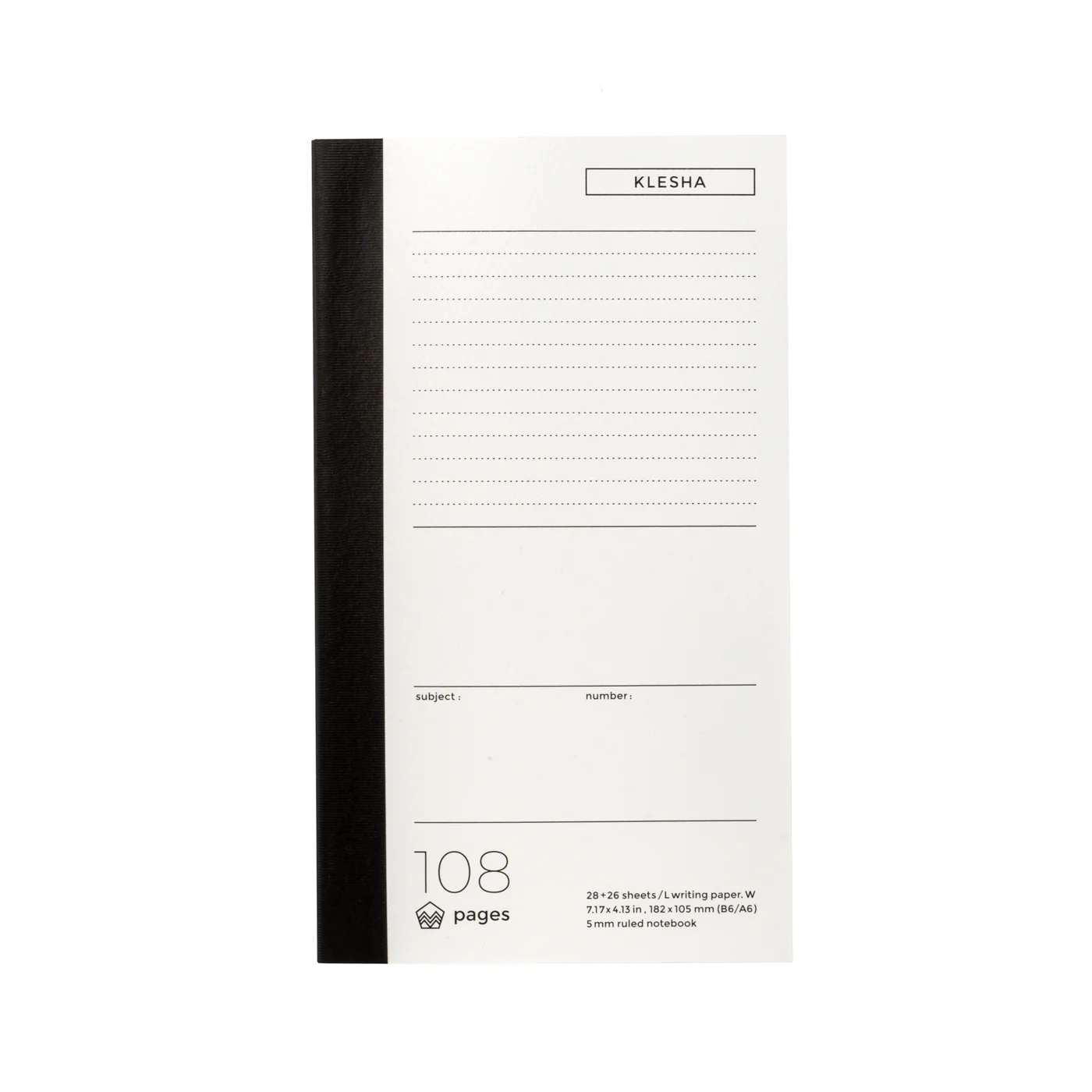 Life Stationery Klesha B6/A6 Slim Side Bound Notebook - Image 5