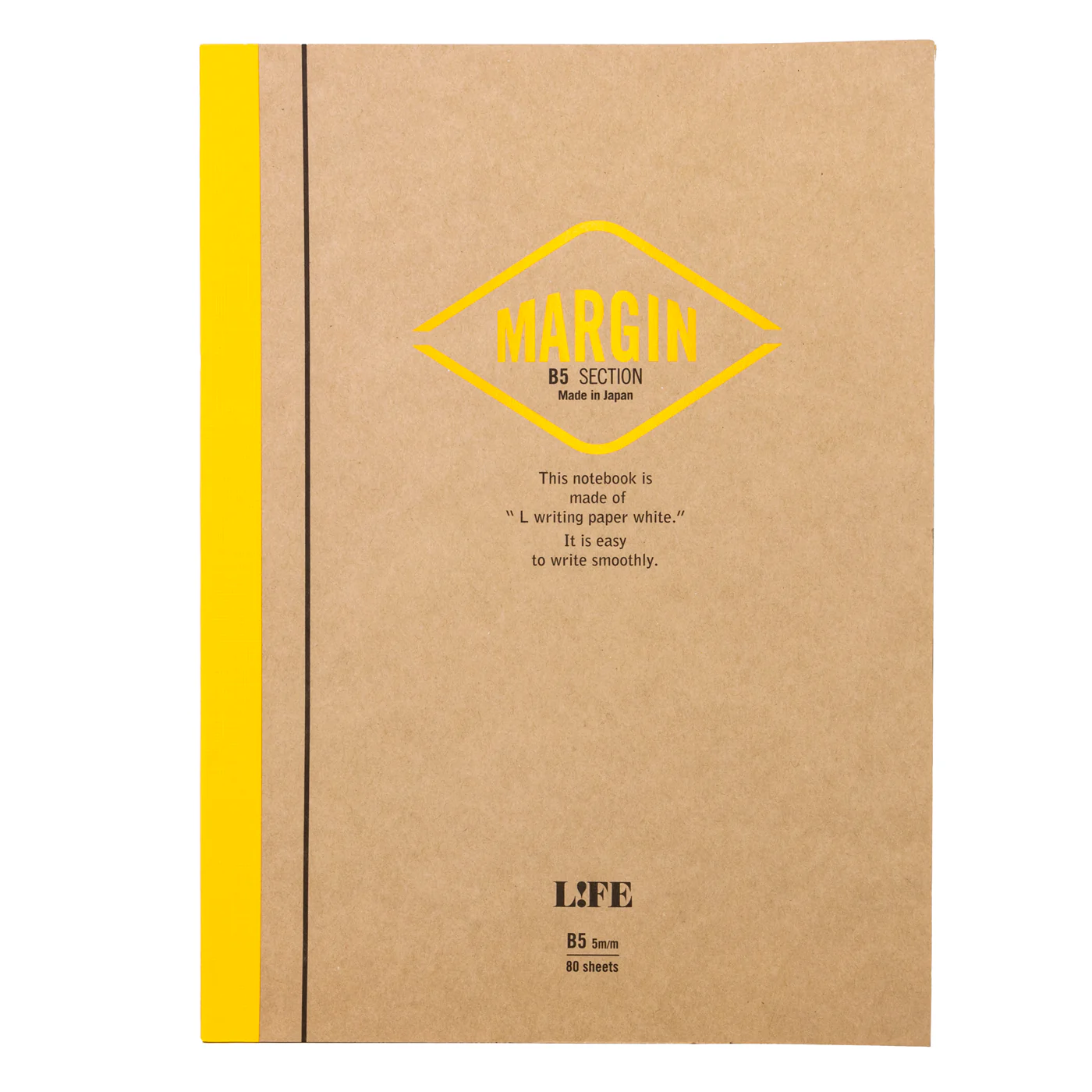 Life Stationery Margin B5 Side Bound Notebook - Image 5