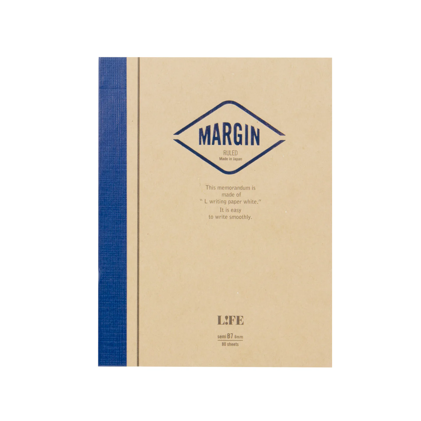 Life Stationery Margin B7 Side Bound Notebook - Image 5